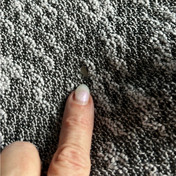 Free People Open Knit Cardigan - One Size - Black and White - Picture 2 of 8